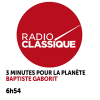 Radio Classique podcast 3 minutes pour la planète avec Baptiste Gaborit